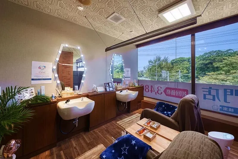 おしゃれな店内